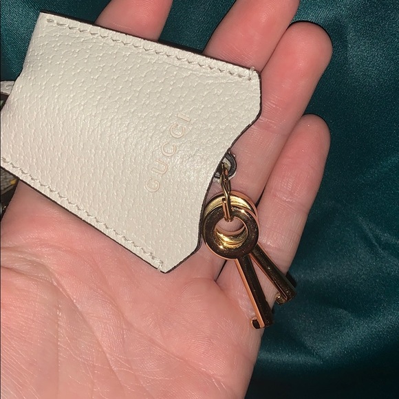 Padlock GG Floral small shoulder bag - Picture 13 of 13